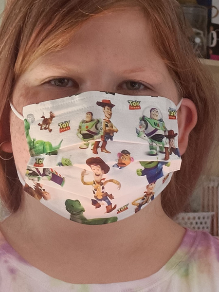 Toy Story 5pk Disposable Masks (Kids) Style C