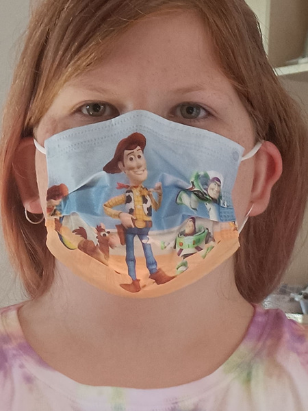 Toy Story 5pk Disposable Masks (Kids) Style E