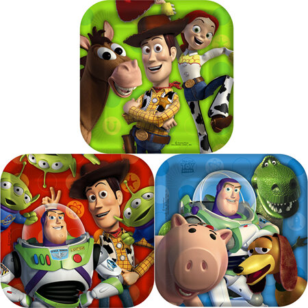 Toy Story Buzz Plates x 8