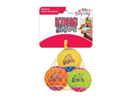Toys Kong Air Squeaker Birthday Ball Med