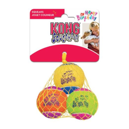 Toys Kong Air Squeaker Birthday Ball Med
