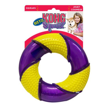 Toys Kong Squeezz Bitz Ring Med