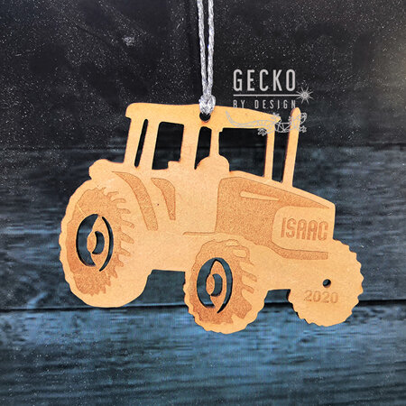Tractor Christmas Decoration