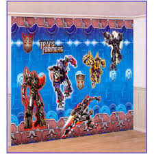 Transformers Revenge of the Fallen - Giant Wall Decorating Kit