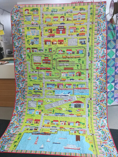 Transportation Quilt