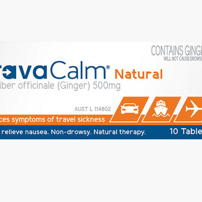TravaCalm Natural 10 Tablets