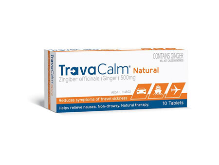 Travacalm Natural Tablet 10