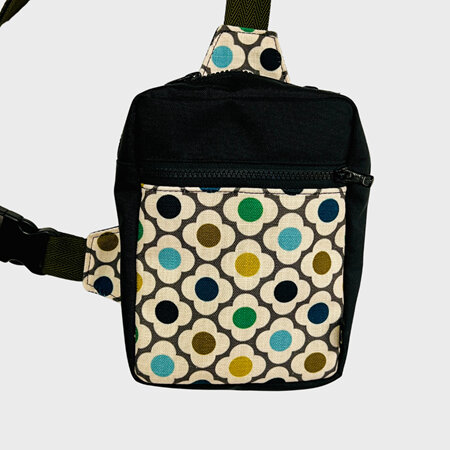 Travel Sling Bag - flower power