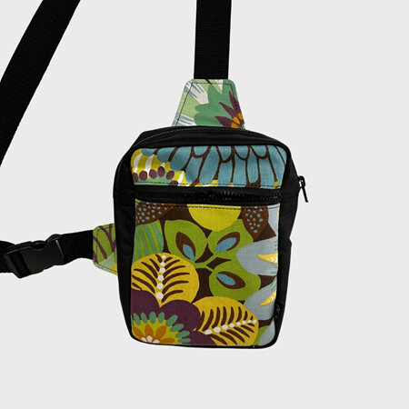 Travel Sling Bag - gorgeous garden