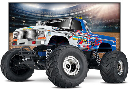 Traxxas Bigfoot No.1: 1/10 2WD RTR Monster Truck w/USB-C