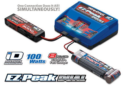 Traxxas EZ-Peak Dual AC 100 Watt Charger #2972