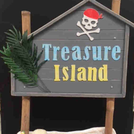 Treasure Island Sign