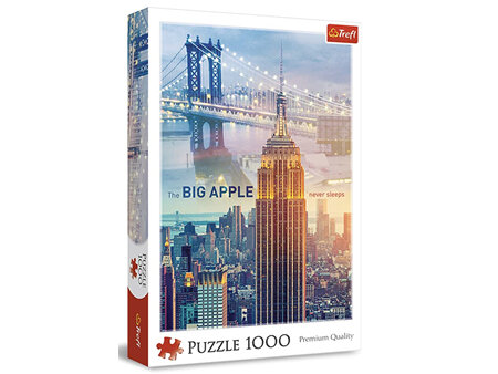 Trefl 1000 Piece Jigsaw Puzzle: New York At Dawn