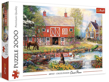 Trefl 2000 Piece Jigsaw Puzzle Rural Life