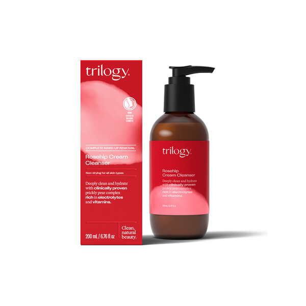 Trilogy Rosehip Cream Cleanser 200ml