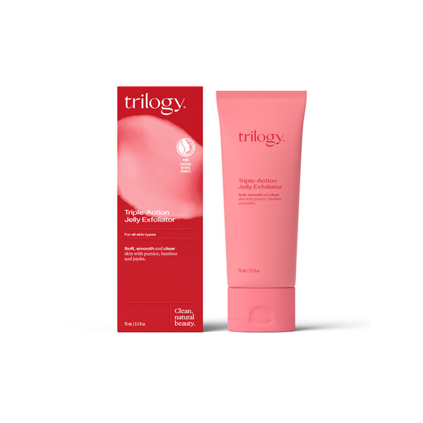 Trilogy Triple-Action Jelly Exfoliator 75ml