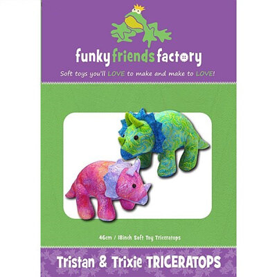 Tristan & Trixie Triceratops pattern