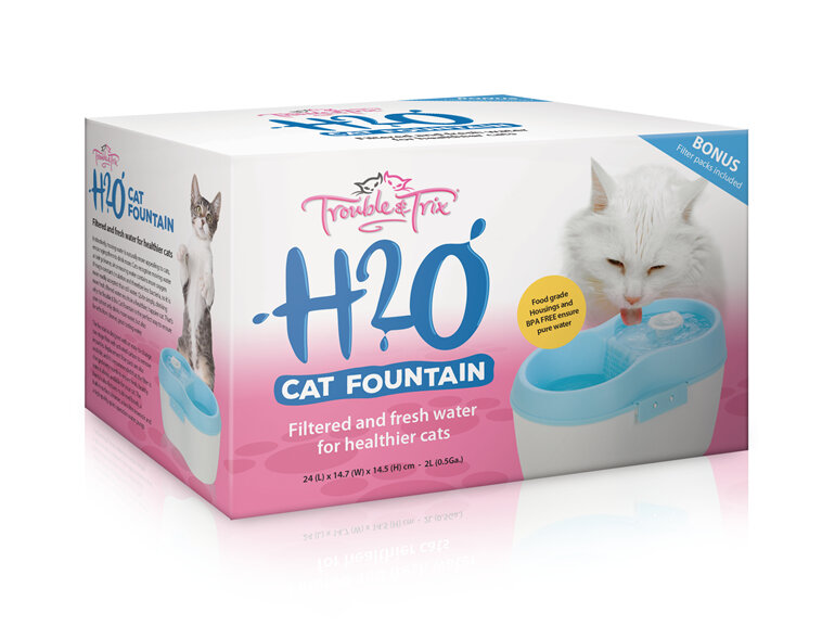 Trouble & Trix Cat Fountain H2O 240v