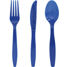 True Blue Cutlery Set