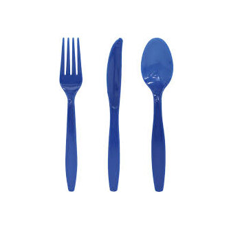 True Blue Cutlery Set