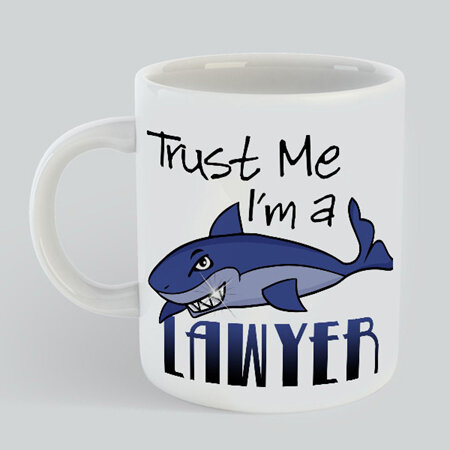 Trust Me Lawyer Mug