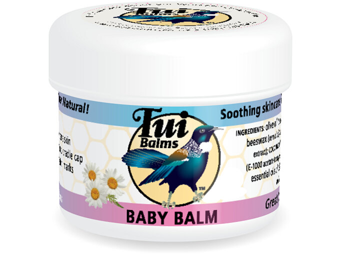 TUI Baby Balm 300g nappy nipple bum soothing nz made cradle cap