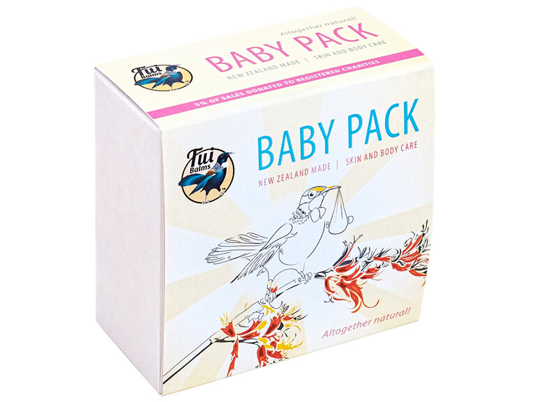 TUI Baby Pack 4x25g Balm Throat Chest Balm Bug Balm Lavender Massage