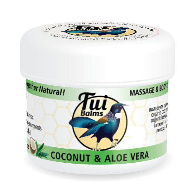 Tui Balms Massage & Body Butter Coconut & Aloe Vera 50g