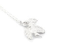 tui bird sterling silver tiny dainty flying wings little light necklace