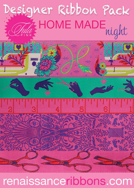 Tula Pink HomeMade Night Ribbon Pack