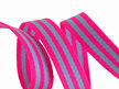 Tula Pink Webbing 1"  Aqua & Hot Pink