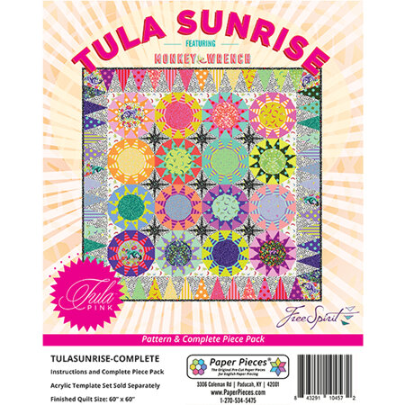 Tula Sunrise Pattern and Paper Piece Pack