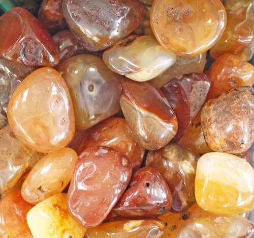 Tumbled Stone Carnelian