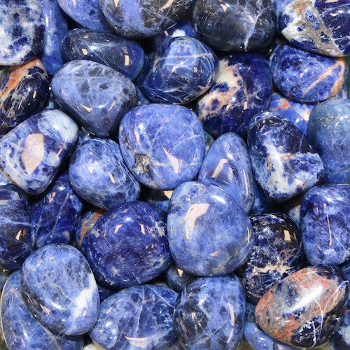 Tumbled stone - Sodalite