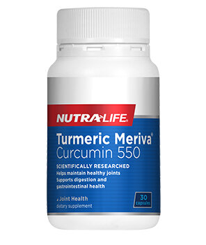 Tumeric Meriva Curcumin 550mg - 30 Caps