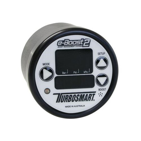 Turbosmart eBoost2 60mm Boost Controller White Black TS-0301-1014