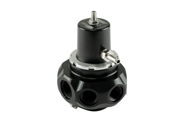 Turbosmart FPR10 Pro 5 Port EFI Fuel Pressure Regulator Suit -10AN Black - TS-0404-1242