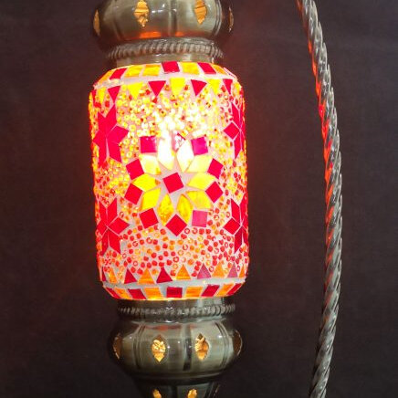 Turkish Hanging Mosaic Lamp