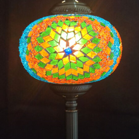 Turkish Mosaic Lamp Tall