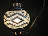 Turkish Mosaic Swan Neck Lamp
