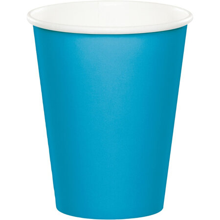 Turquoise cups 24 pack