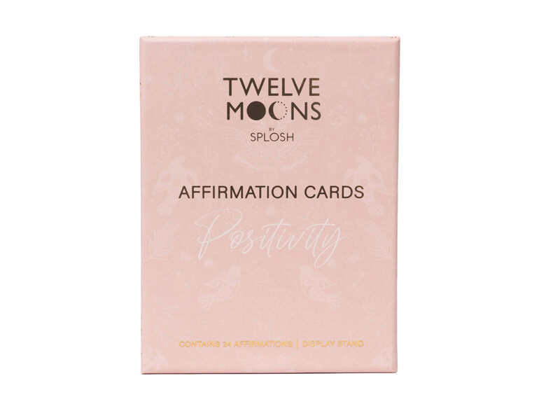 Twelve Moons Affirmation Cards Positivity