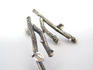 Twig Sterling Silver Earrings Nature Woodland Julia Banks Jewellery