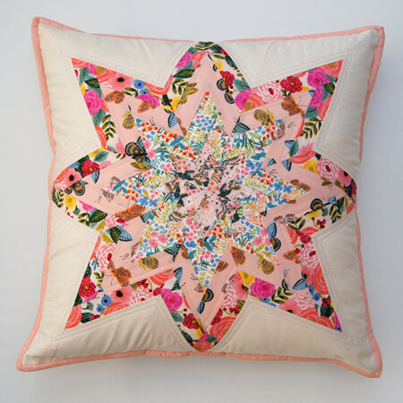 Twisted Lone Star Cushion Pattern