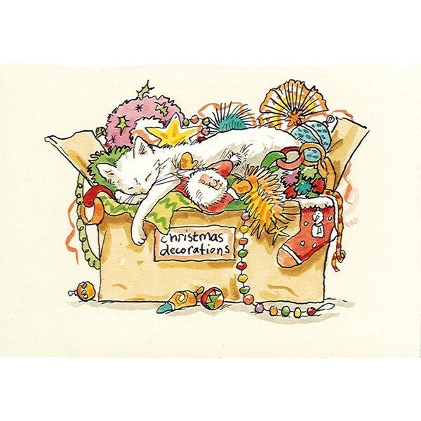 Two Bad Mice - Christmas Decorations Card