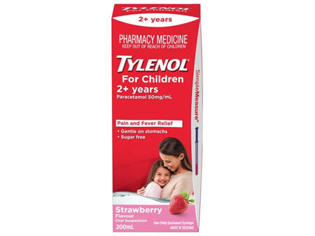 Tylenol Children 2 Years + Strawberry 200ml