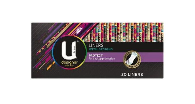 U BY KOTEX LINERS PROTECT 30 PACK