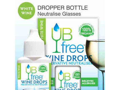 UB Free Wine Drops WHITE 8ml
