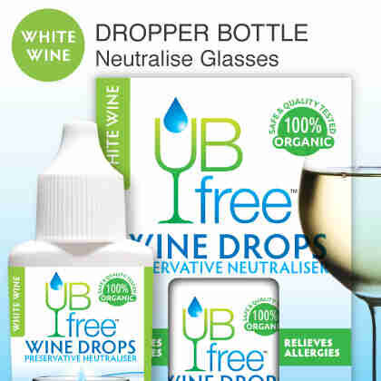 UB Free Wine Drops WHITE 8ml