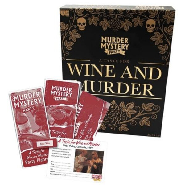 UG Murder Mystery Party Game - Wine & Murder